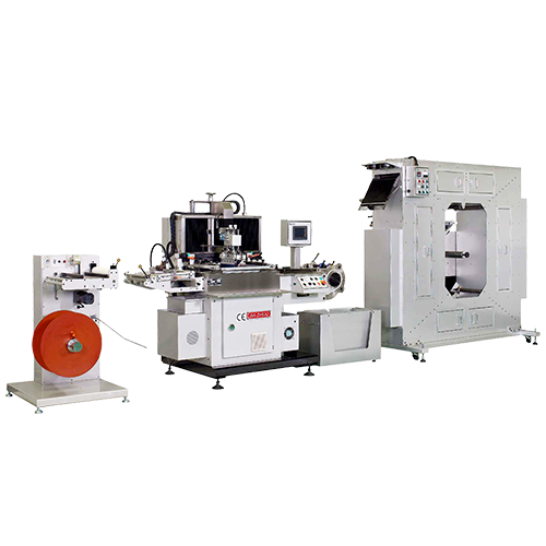 Automatic 1-Color Roll to Roll Silk Screen Printing Machine