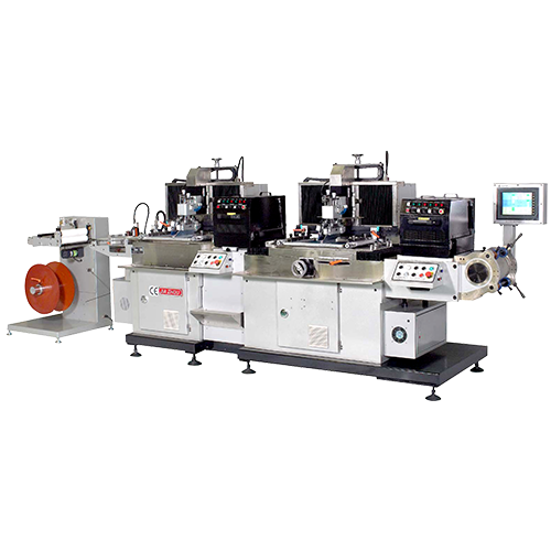 Automatic 2-Color Roll to Roll Silk Screen Printing Machine