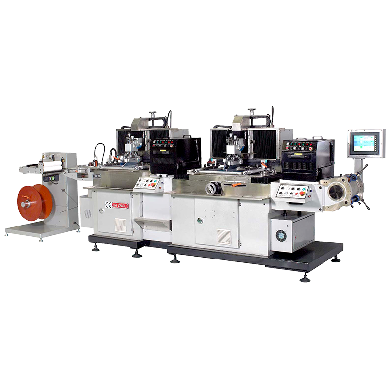 CS-3020CNC Automatic 2-Color Roll to Roll Silk Screen Printing Machine